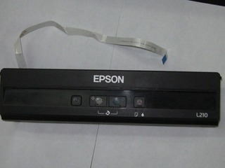 Panel Control Botonera  Epson L210 + Bus Datos Poco Uso 