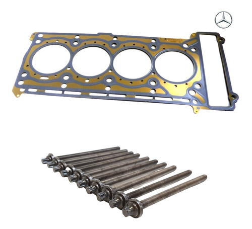 Kit Tornillos Y Junta Tapa De Cilindro Mercedes Benz Om271 