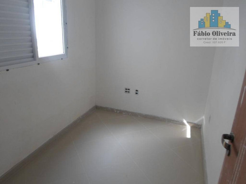 Imagem 12 de 30 de Cobertura Tipo Sem Condomínio Ultima Unidade Com 2 Dormitórios À Venda, 50 M² Por R$ 330.000 - Vila São Pedro - Santo André/sp - Co0099