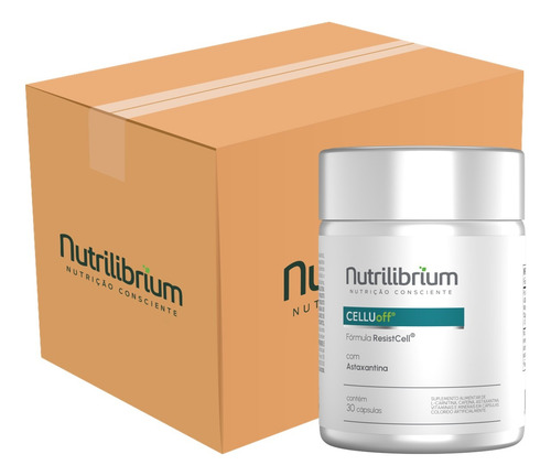 Atacado 12x Celluoff 30 Cápsulas Nutrilibrium