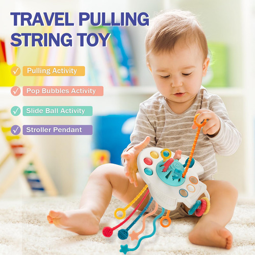 Juego De Juguetes Jyusmile Montessori 5 En 1 Para 6 A 12 Mes