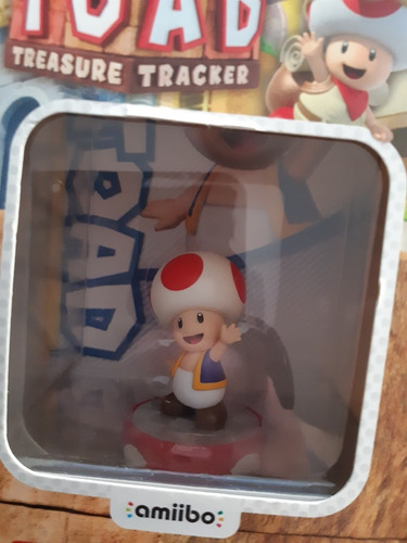 Set Box Amiibo + Juego Captain Toad Nintendo Wii U Nuevo
