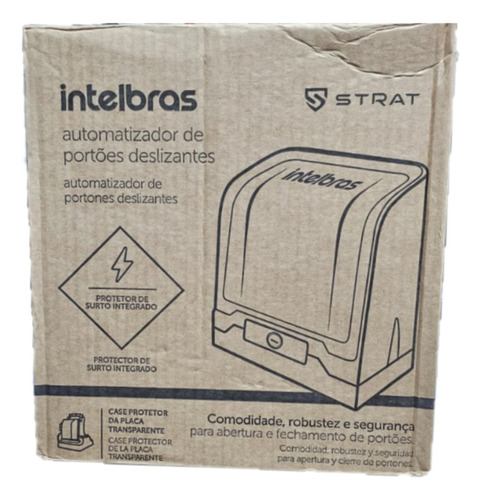 Automatizador Portão Deslizante Dc 800 Fast Bivolt Intelbras