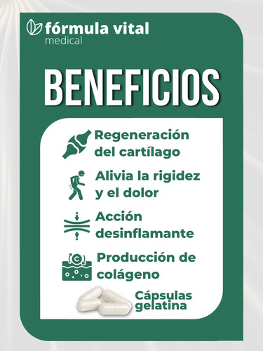 Regenerá Tus Articulaciones Con Artrofix Forte | 60 Cáps Cc Sin Sabor