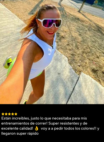 Gafas Deportivas Ciclismo Mtb Filtro Uv-400 Con Accesorios