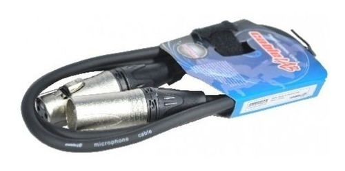 Imagen 2 de 3 de Cablelab Cable Microf Canon 10 Metros Xlr Audio Macho Hembra