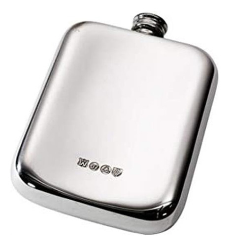 Wentworth Pewter - Frasco De Bolsillo Con Cojín De Peltre Li