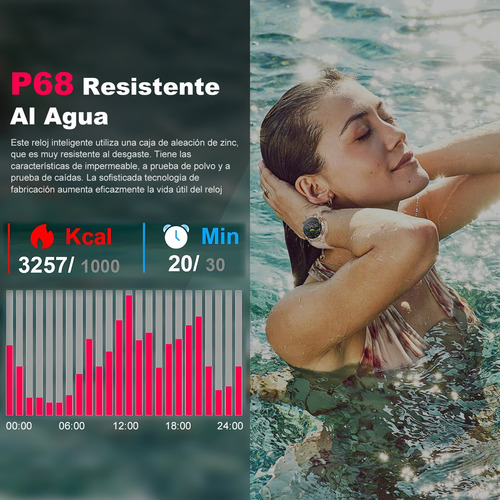 Reloj Inteligente Gps Posicionamiento Satelital Bluetooth