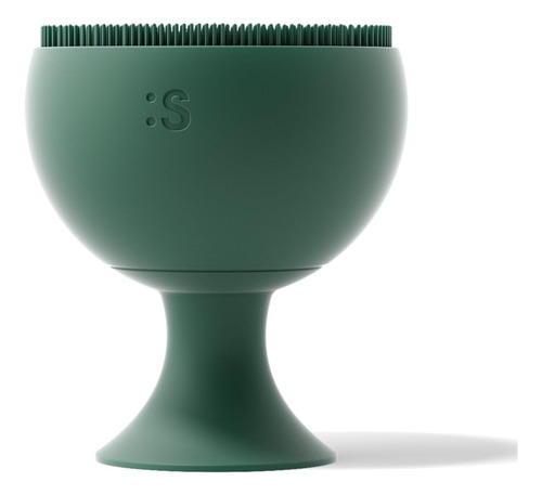 Cepillo Facial Eléctrico Sxnse Palm Silicone Modelo Forest Color