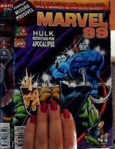 Livro Marvel 99 N° 8 E 9 Vários (Usado)