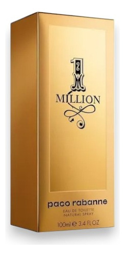 Perfume Paco Rabanne One Million Men Edt 100 Ml