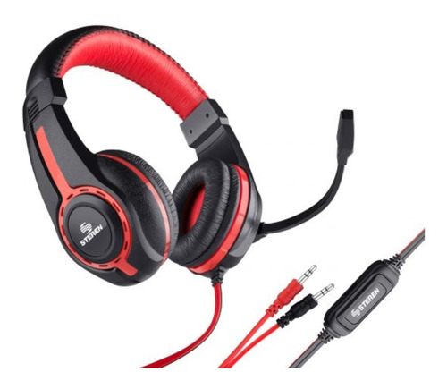 Audifonos Gamer Steren Aud-517 Ultraconfort Control Volumen