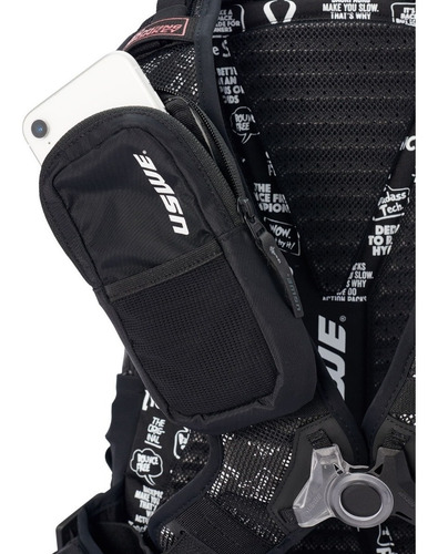 Mochila Mtb/moto Shred 16 Carbon Negro Uswe Original