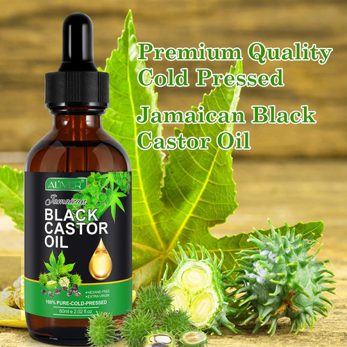 Aceite Ricino Negro 60 Ml Mejorar Sistema Inmunológico Detox