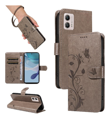 Funda Para Motorola Moto G13/g23/g53 Con Correa De Mano Alta