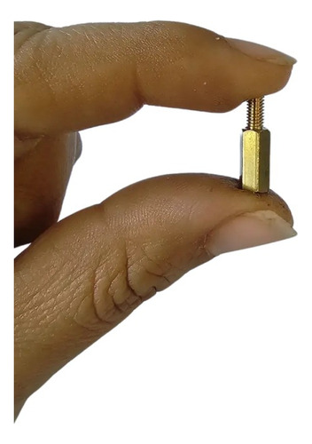 10 Tornillos Separadores Espaciadores M3x10mm Macho Hembra