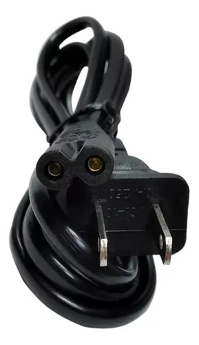 Cable 2 Polo Ac Corriente Ps1 Ps2 Ps3 Slim Ps4 Xbox Clasico