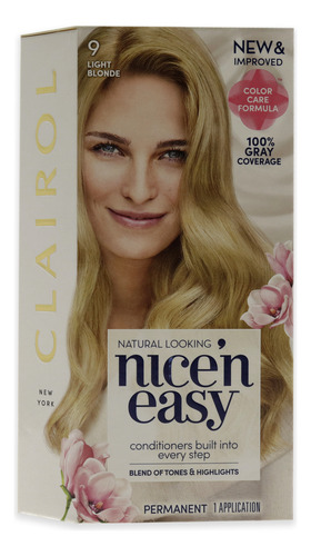 Color De Cabello Clairol Rubio Claro Para Rubio Oscuro A Cab
