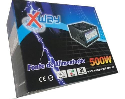 Fonte de alimentação para PC Xway 01011 500W