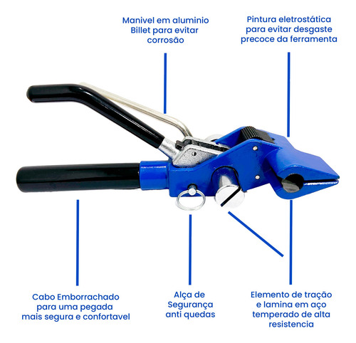 Maquina De Cintar Fita Em Poste Catraca 5 Fitas E 70 Fechos