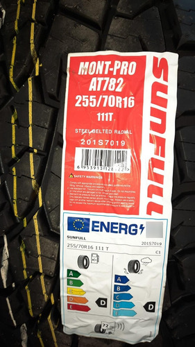 Neumatico 255/70 R16 Sunfull At782 At Mont-pro 111t