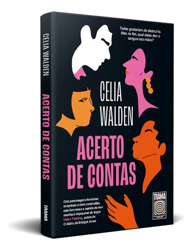Acerto de contas, de Walden, Celia. Editora Nova Fronteira Participações S/A, capa mole em português, 2022