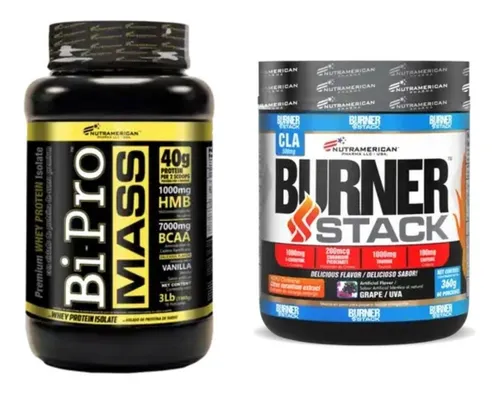 Bi Pro Mass 3lb + Burner Stack