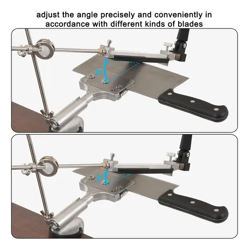 Afilador De Cuchillos Pro Rx-008, Diseno De Giro De 360°, Af