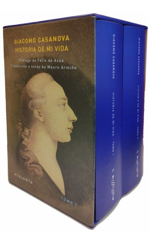 Imagen 1 de 1 de Historia De Mi Vida Obra Completa Giacomo Casanova Atalanta