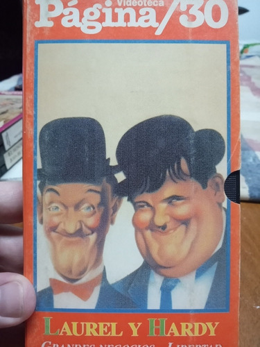 Videoteca Página 30 Laurel Y Hardy, Vhs Argentina, Colección