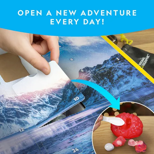 Calendario De Adviento Jumbo National Geographic 2024 Stem