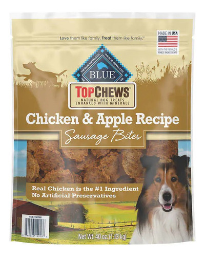 Blue Buffalo Top Chews Chicken & Apple 1.13kg
