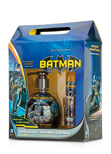 Perfume Body Splash + Jabon Liquido Batman