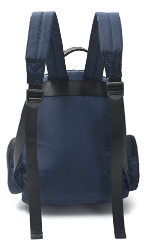 Mochila Pequeña Skora Impermeable Estilo Urbana Color Azul Diseño De La Tela Liso
