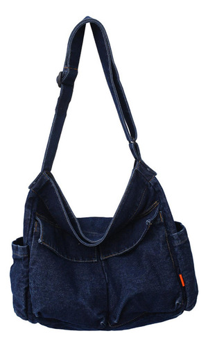 Bolso Multifunción Para Hombre Y Mujer, Bolso Azul Oscuro