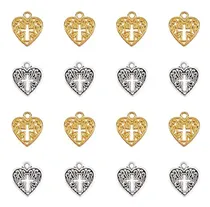 Comprar Dijes Y Medallas 80 Piezas Dijes Corazón Encantos A Granel