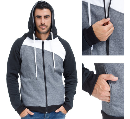 Buzo, Saco Capucha Ropa Unisex Calidad Colombiano Cremallera