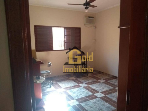 Casa Com 3 Dormitórios À Venda, 140 M² Por R$ 410.000 - Parque Residencial Cândido Portinari - Ribeirão Preto/sp - Ca0934