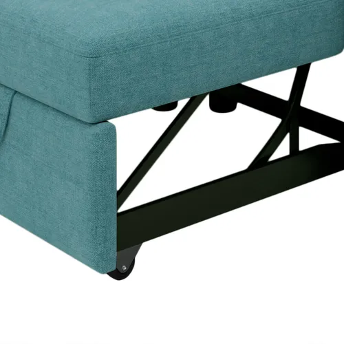 Gia Sofá Cama Convertible 3 En 1, Sillón Individual Con R.