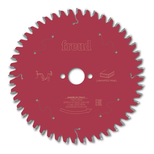 Disco De Serra Circular 165 Mm E 45 Dentes - Fr07l001h Freud