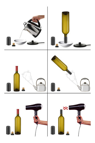 Sellos Para Botellas De Vino Caps Wrap, 50 Unidades, De Pvc