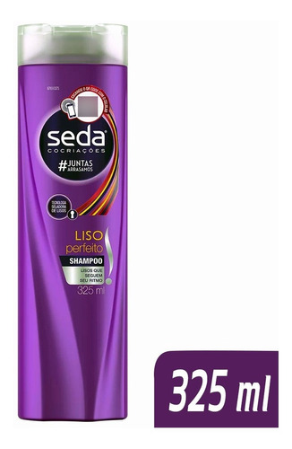 Shampoo Liso Perfeito E Sedoso Seda 325ml 84145995