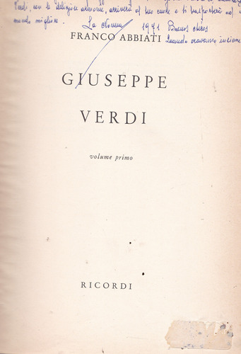 Giuseppe Verdi - Le Vite - Franco Abbiati