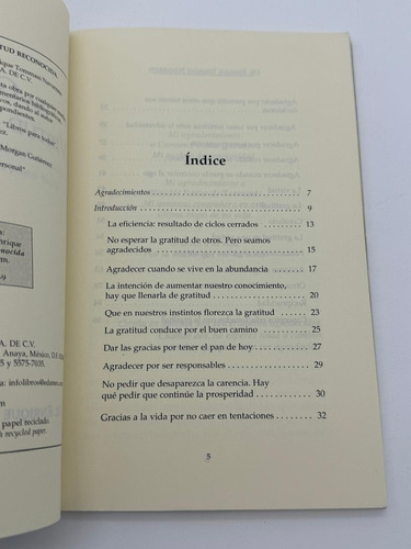 La Gratitud Virtud Reconocida Enrique Tommasi (Usado)