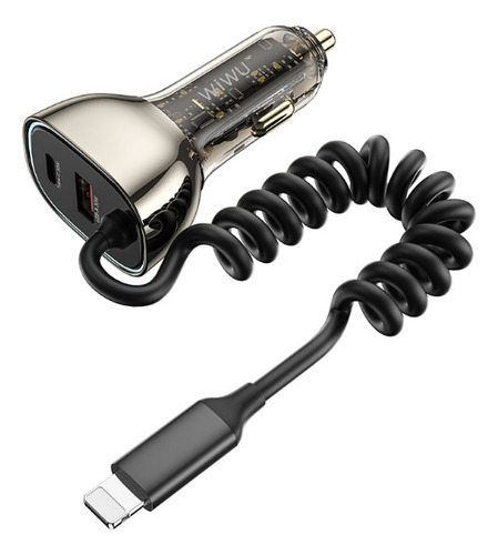 Wiwu Geek Cargador Rápido Multi Puerto Para Auto Wi-qc019