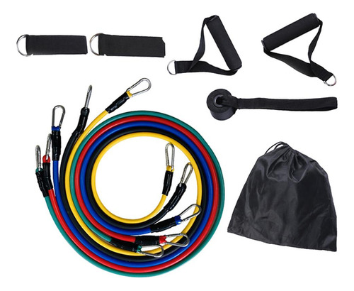 Ha 11pcs Elásticas De Resistencia Entrenamiento Ejercicio De
