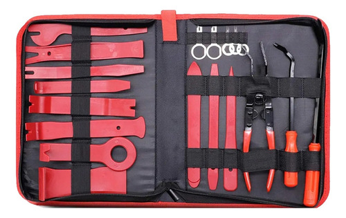 Kit De 19 Herramientas For Quitar Molduras De Coche Y Radio