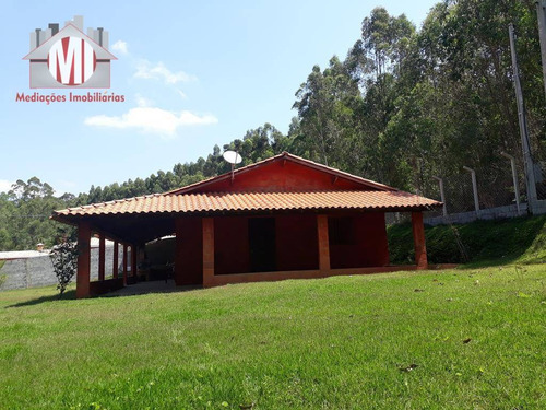 Chácara Arborizada Com Riacho, Ótimo Bairro, 02 Dormitórios À Venda, 2000 M² Por R$ 280.000 - Pedra Bela/sp - Ch0046