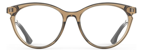 Armação Óculos Colcci Luna C6155j2952 Feminino Retrô Cor Marrom
