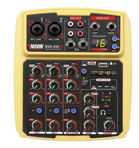 Consola Pasiva Con Interfaz Usb Novik Nvk I06bt A - 101db